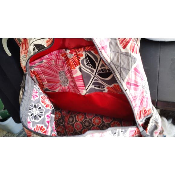 Vera Bradley Campus Backpack Cherry Blossom Floral Quilted Laptop Bag Boho Retro main image 7